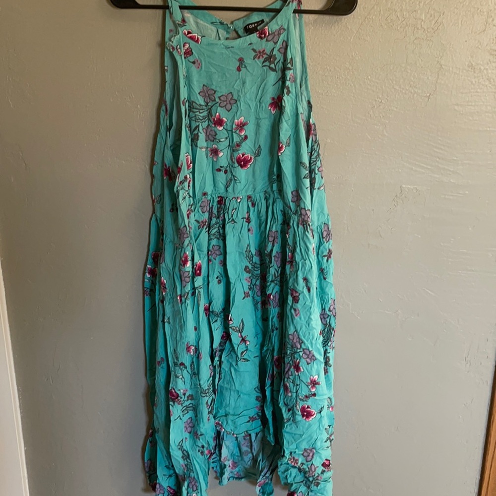 High Low Halter Floral Sundress!